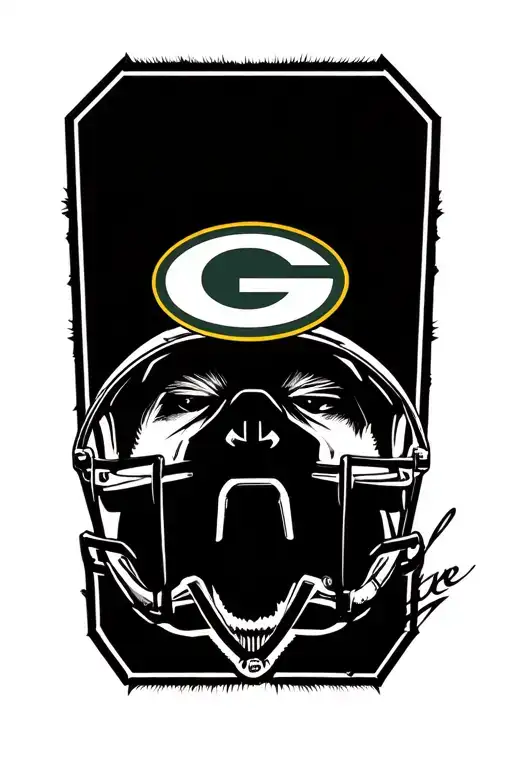 Green Bay packers tattoo design idea