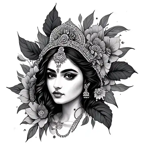 Aarti tattoo design idea