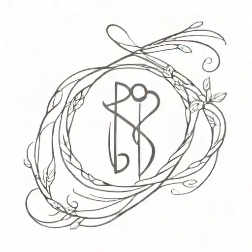 suicide awareness for dad walking tattoo design idea