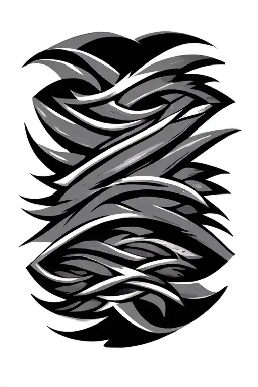 tribal band design tattoo design idea