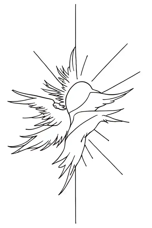 icarus falling from the sun tattoo design idea