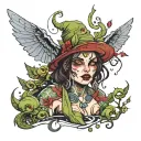 get out of my swamp tattoo design idea