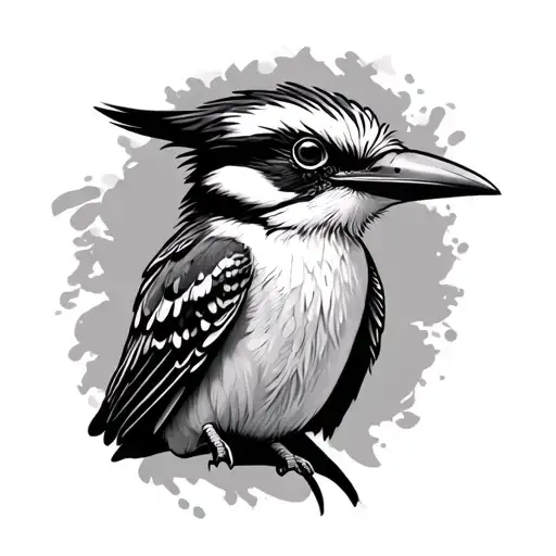 Kookaburra tattoo design idea
