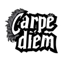 carpe diem" lettering tattoo design idea