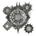 Bioshock 2 plasmids tattoo design idea