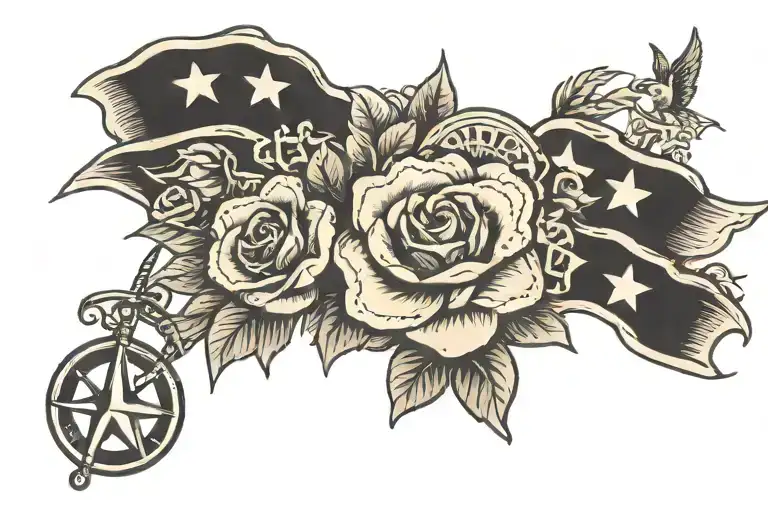 long live the revolution tattoo design idea