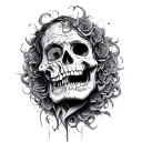 Schizophrenia tattoo design idea