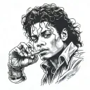 michael jackson tattoo design idea