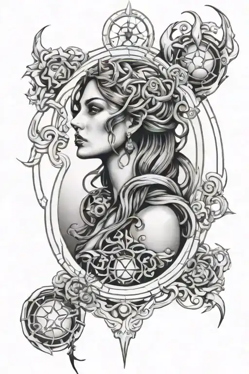 Hecate tattoo design idea