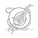 greed tattoo design idea