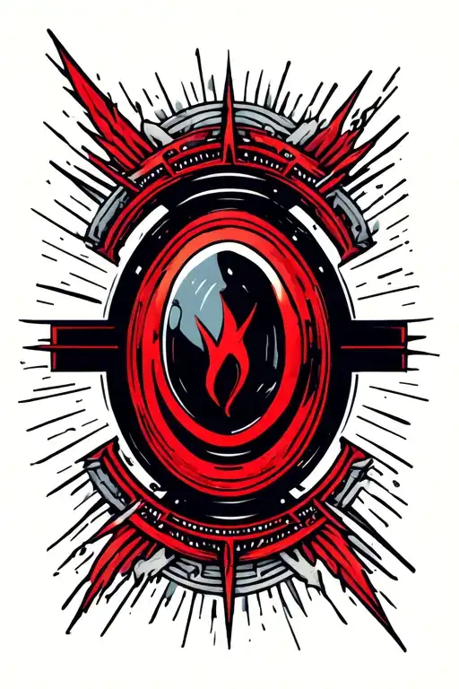 mass effect n7 symbol tattoo design idea