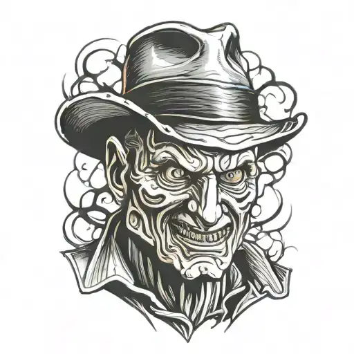 freddy krueger tattoo design idea