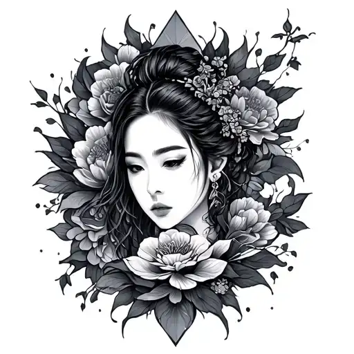 korean tattoo tattoo design idea
