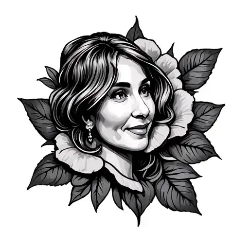 Memorial Mom tattoo design idea