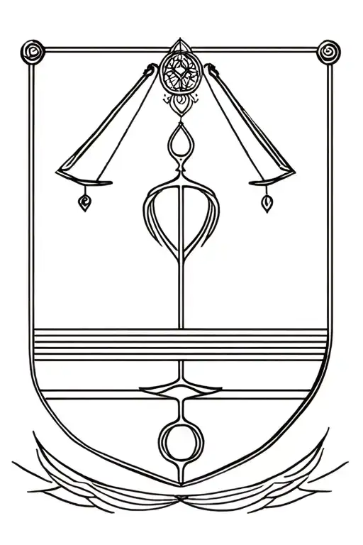 Libra Gypsy mantle tattoo design idea