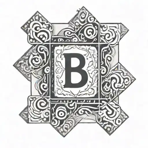 Scrabble Tile tattoo design idea