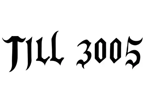 "Till 3005" tattoo design idea