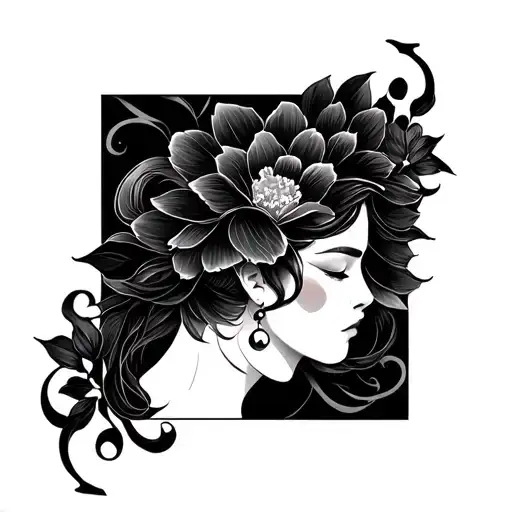 Maile Lei tattoo design idea