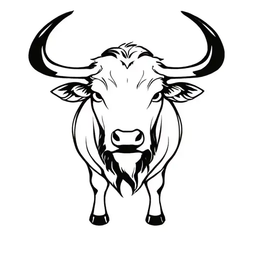 Chinese Ox tattoo design idea
