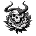 Fortune helps strong tattoo design idea