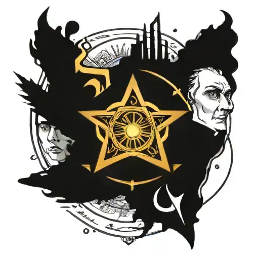 Money Laundering Firm Called Ben and Ben LLC tattoo design idea