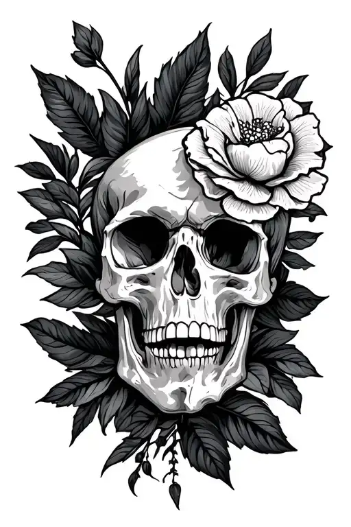 Long live life tattoo design idea
