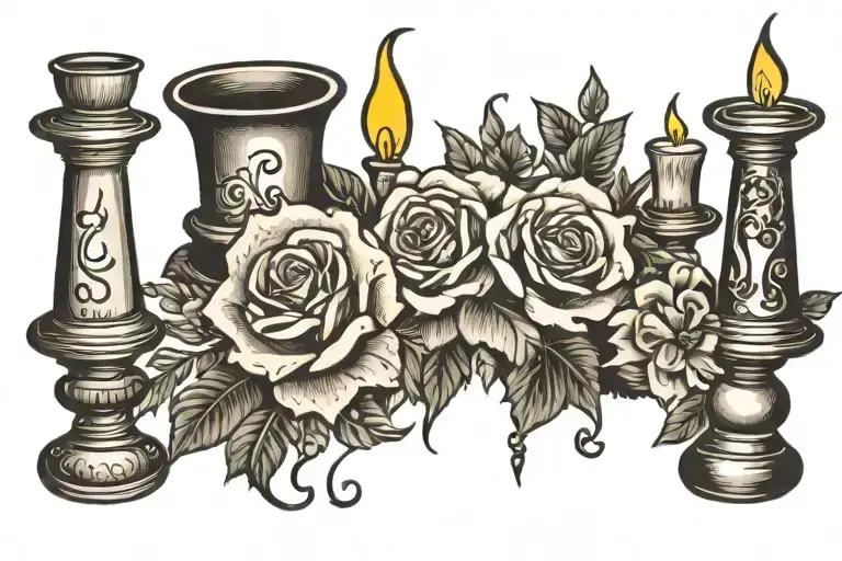 forex trading candlesticks tattoo design idea