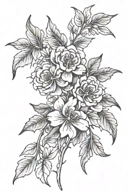 tattoo about Philippians 4:6-9 simple line drawing tattoo design idea