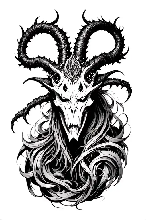 Belial tattoo design idea