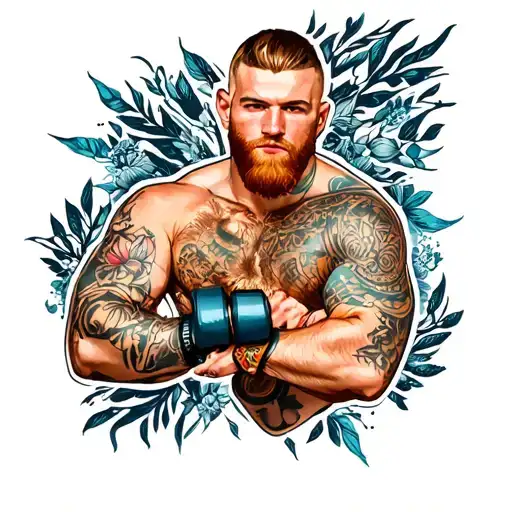 get a tattoo like Conor McGregor's tattoo design idea