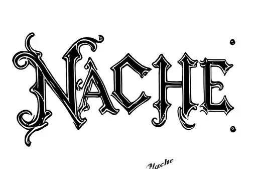 “Nache” tattoo design idea