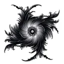 fractals tattoo design idea