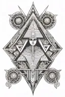 Osiris tattoo design idea