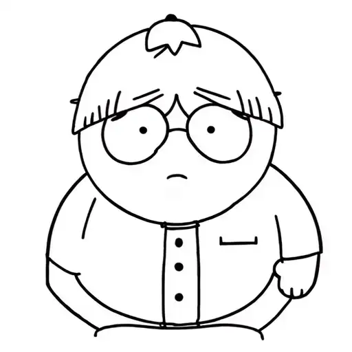 Eric Cartman as a magician tattoo design idea