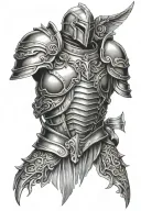 armor shoulder tattoo tattoo design idea