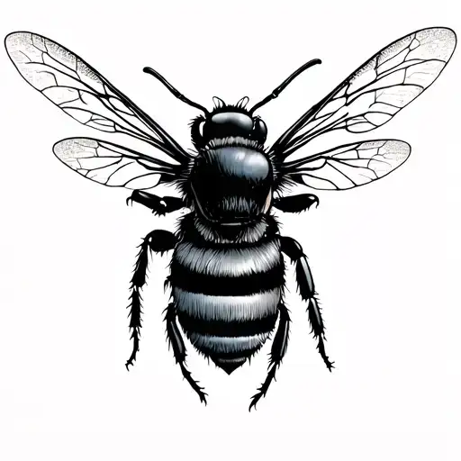 Bee Hive tattoo design idea