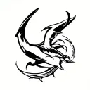 Lugia tattoo design idea