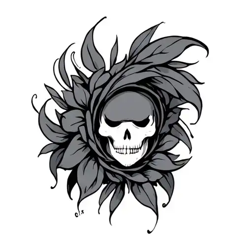 Crotch tattoo design idea