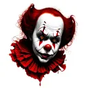 Pennywise Eyes tattoo design idea