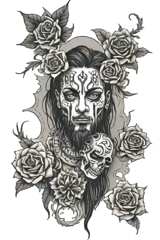 suicideboys NEGATE tattoo design idea
