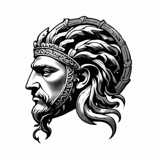 spqr roman symbol tattoo design idea