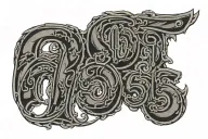 area code 605 tattoo design idea