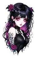 goth tattoo design idea