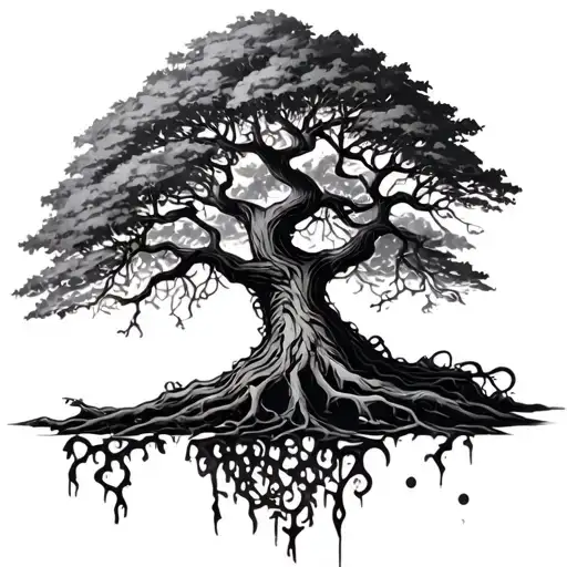 A Poison Tree tattoo design idea