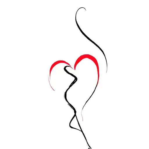 Love hurts tattoo design idea