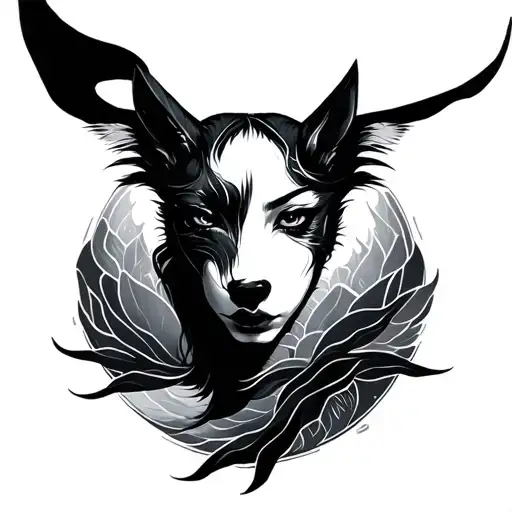 Korean tattoo design idea