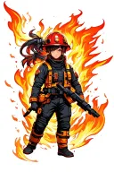 FIRE FORCE THEME tattoo design idea