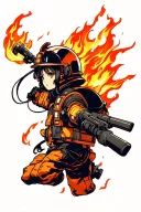 FIRE FORCE THEME tattoo design idea