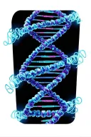 Coded helixThe double helix is made up of genetic code. The base pairs on the DNA rungs are replaced with symbolic code tattoo design idea