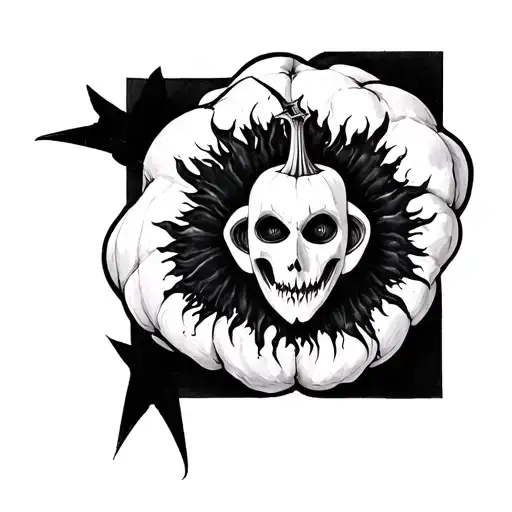 Smashing Pumpkins inspired tattoo design idea